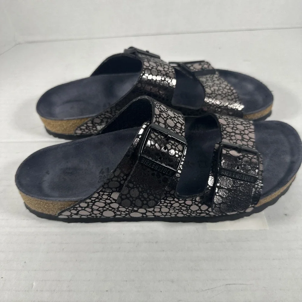 41 Birkenstock Arizona Style Gator Glam NARROW‎